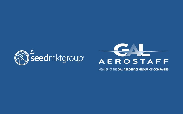 Logos de Seed Group y GAL AeroStaff